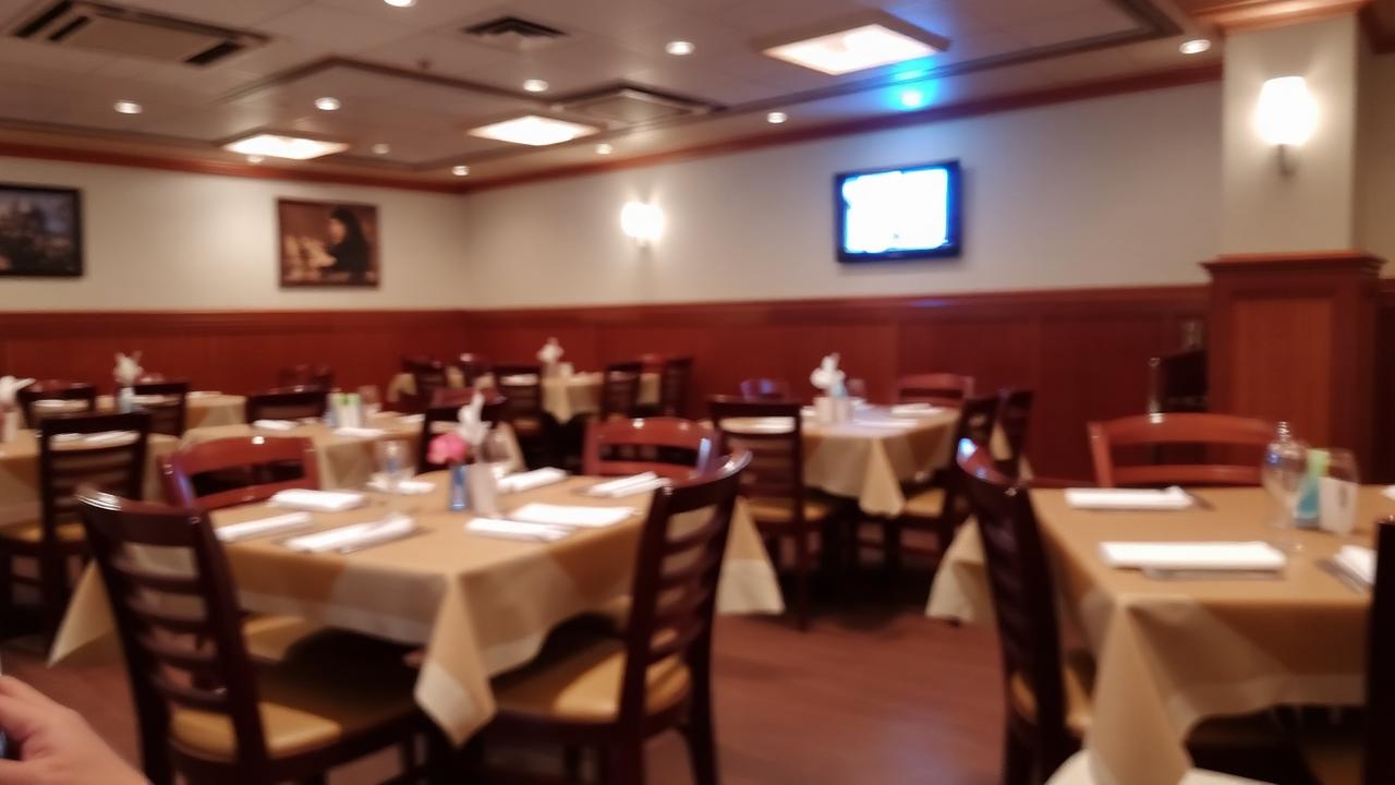 Blick in den Gastraum der Trattoria Bella Vita